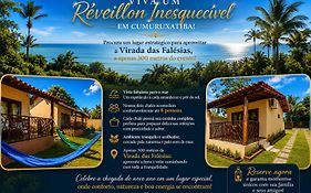Paraíso da falésia em Cumuruxatiba com vista excepcional para o mar